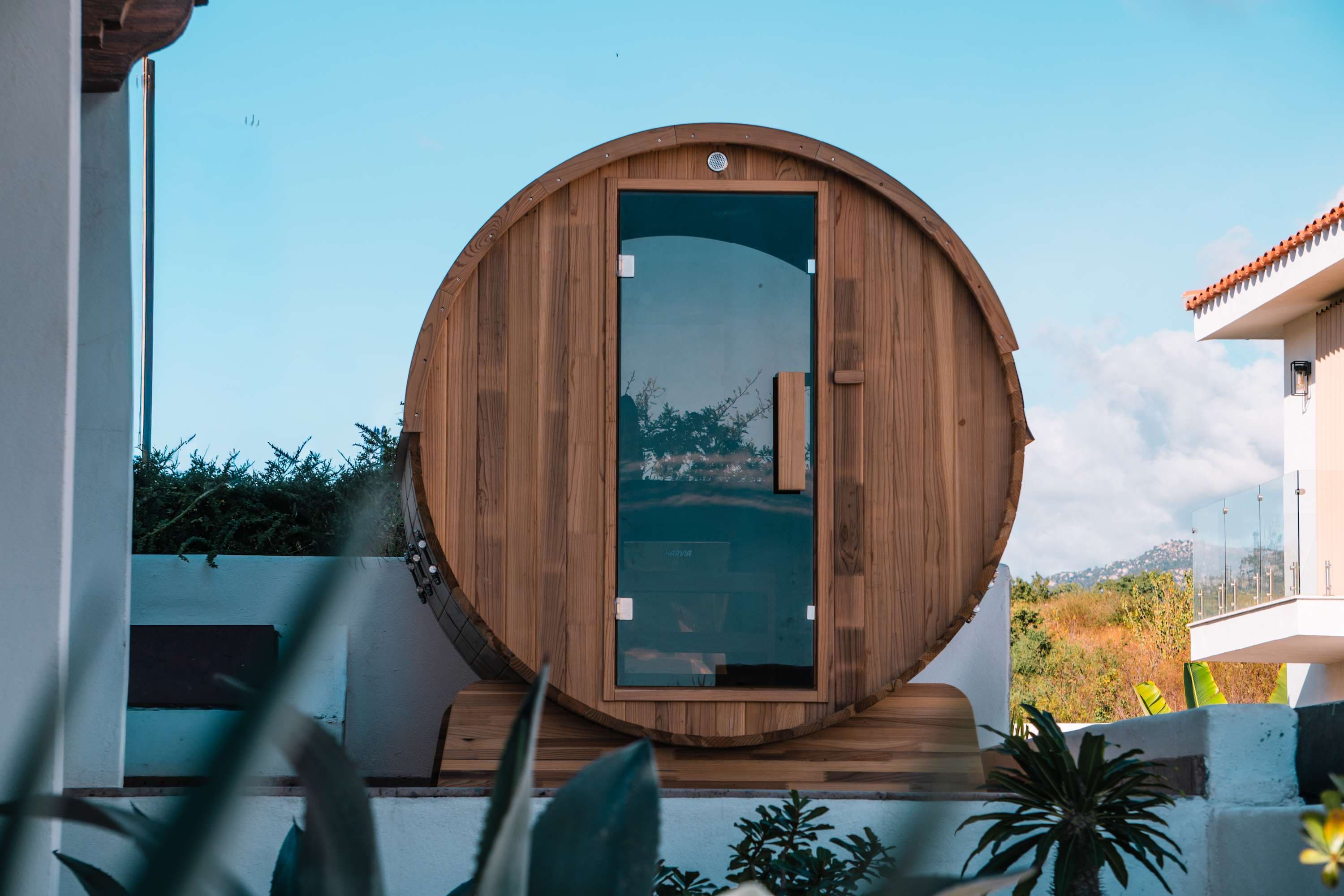 Modern Lux 6BR Villa · Hot tub · Pool · Sauna view 3